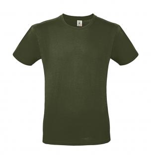 Pánské triko B&C Velikost: 2XL, Barva: Urban Khaki