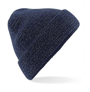 Reflexní čepice Beanie Barva: Modrá