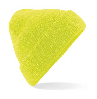 Reflexní čepice Beanie Barva: Žlutá
