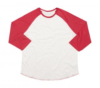 Unisex Baseball tričko Velikost: L, Barva: Červená