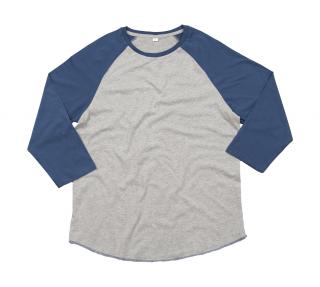 Unisex Baseball tričko Velikost: M, Barva: Modrá