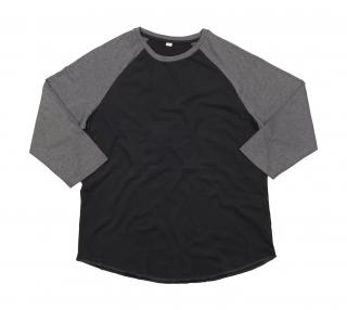 Unisex Baseball tričko Velikost: M, Barva: Šedivá