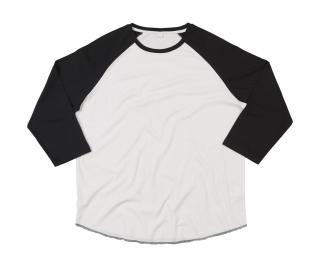 Unisex Baseball tričko Velikost: XS, Barva: Černá