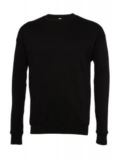 Unisex mikina - Drop Shoulder Velikost: L, Barva: Černá