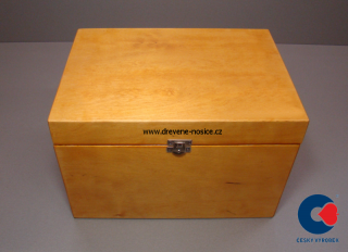 Dárková krabička, dřevěná, 31x22x20cm odstín: borovice