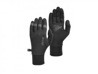 CEP běžecké rukavice COLD WEATHER - unisex - černé Velikost: L