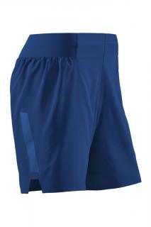 CEP volné běžecké šortky RUN LOOSE FIT - pánské - modrá Velikost: L