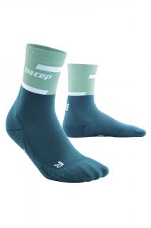 CEP vysoké ponožky 4.0 - dámské - oceánská modř/petrolejová Velikost: 4