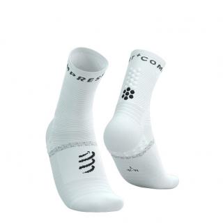 Compressport ponožky Pro Marathon - bílá Velikost: XL