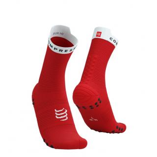 Compressport ponožky Pro Racing Run - červená Velikost: XL