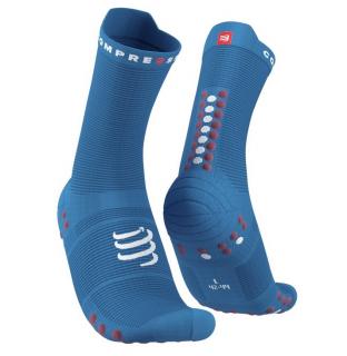 Compressport ponožky Pro Racing Run - modrá Velikost: S