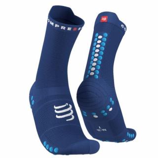 Compressport ponožky Pro Racing Run - tmavě modrá Velikost: XL