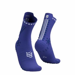 Compressport ponožky Pro Racing Trail - modrá Velikost: L