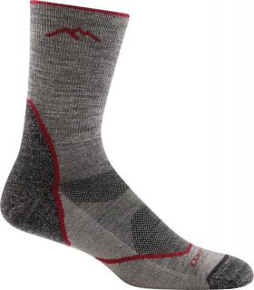 Darn Tough ponožky LIGHT HIKER MICRO CREW Lightweight Merino - pánské - šedé Velikost: XL