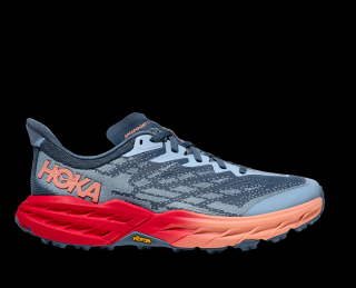 Hoka SPEEDGOAT 5 - dámská - šedá/oranžová Velikost: 4.5 (37 1/3)