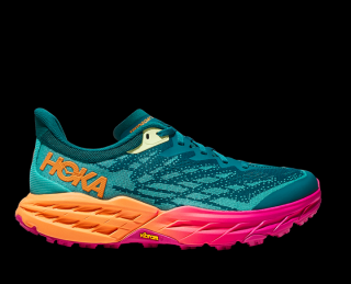 Hoka SPEEDGOAT 5 - dámská - zelená/oranžová Velikost: 5 (38)