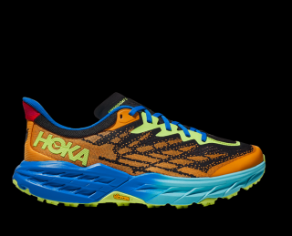 Hoka SPEEDGOAT 5 - pánská - oranžová/modrá Velikost: 10.5 (45 1/3)