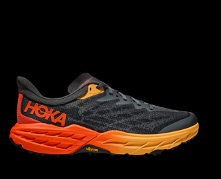 Hoka SPEEDGOAT 5 - pánská - šedá/oranžová Velikost: 10 (44 2/3)