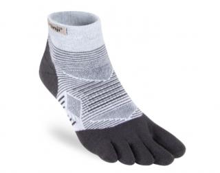 Injinji ponožky RUN mini - šedé Velikost: L