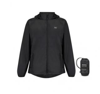 Mac In A Sac Origin Packable Waterproof Jacket, Jet Black Velikost: M