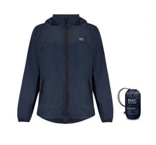 Mac In A Sac Origin Packable Waterproof Jacket, Navy Velikost: M