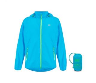 Mac In A Sac Origin Packable Waterproof Jacket, Neon Blue Velikost: XXL