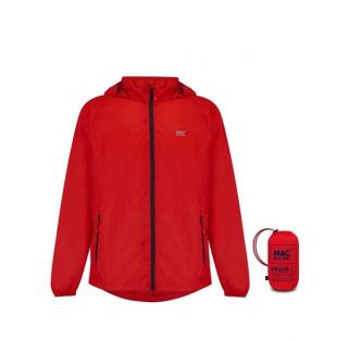 Mac In A Sac Origin Packable Waterproof Jacket, Red Velikost: L