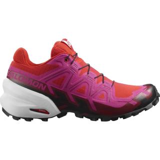 Salomon SPEEDCROSS 6 - dámská - červená/růžová/bílá Velikost: 5 (38)