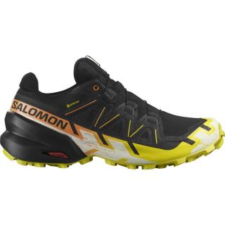 Salomon SPEEDCROSS 6 GTX - pánská - černá/žlutá/oranžová Velikost: 10 (44 2/3)