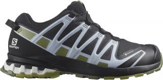 Salomon XA PRO 3D v8 GTX - dámská - černá/světle modrá/zelená Velikost: 5 (38)