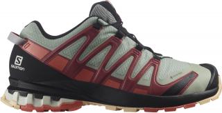 Salomon XA PRO 3D v8 GTX - dámská - zelená/vínová/černá Velikost: 5 (38)