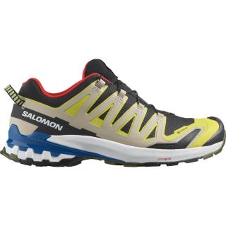 Salomon XA PRO 3D v9 GTX - pánská - černá/žlutá/modrá Velikost: 11 (46)