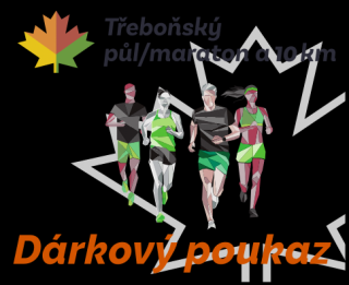 Třeboňský maraton, půlmaraton a 10 km - DÁRKOVÝ POUKAZ Trasa (na 1 objednávku max. 1 závodník): 10 km