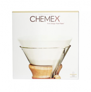 Filtry papírové kulaté bělené pro Chemex na 6-10 šálků 100 ks