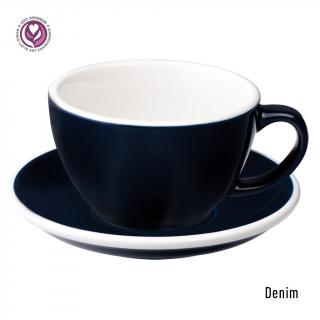 Latte šálek s podšálkem Loveramics Egg 300 ml denim