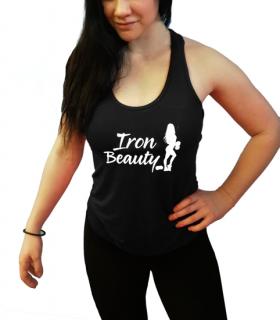 Sportovní tílko Iron Beauty Barva:: Černá, Velikost:: L