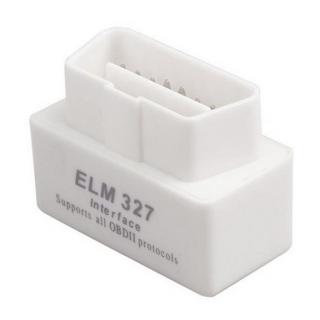 Super mini ELM327 v1.5 pro OBD II s Bluetooth pro Android a Windows Phone Barva: Bílá
