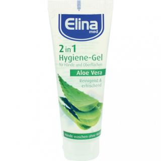 Elina Antibakteriální gel na ruce 2v1 s Aloe Vera 75 ml