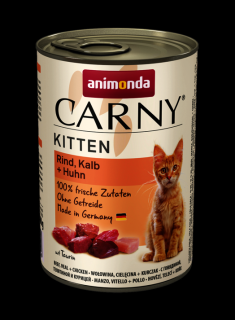 Animonda Carny Kitten hovězí, telecí+kuře 200 g
