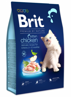 Brit Premium by Nature Cat Kitten Chicken 300 g