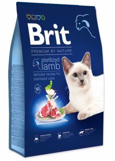 Brit Premium by Nature Cat Sterilized Lamb 1,5 kg