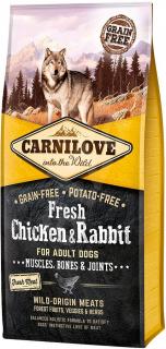 Carnilove Dog Fresh Chicken & Rabbit for Adult 1,5 kg