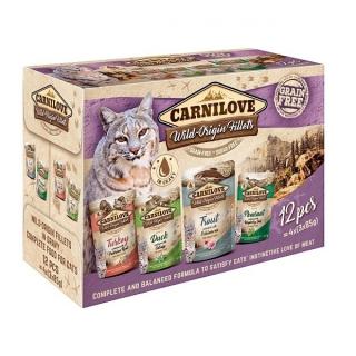 Kapsička Carnilove Cat Multipack 12x85g