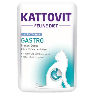 Kapsička KATTOVIT Gastro kachna + rýže 85g