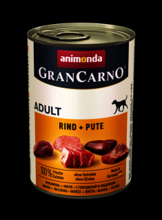 Konzerva ANIMONDA GranCarno Rind+Pute 400 g