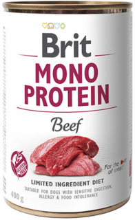 Konzerva Brit Monoprotein Beef 400g