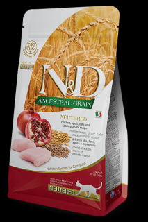 N&D LG CAT Neutered Chicken & Pomegranate 300 g