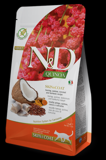 N&D Quinoa CAT Skin & Coat Herring & Coconut 300 g