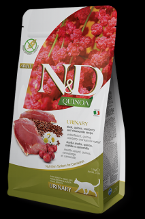 N&D Quinoa CAT Urinary Duck & Cranberry 300 g