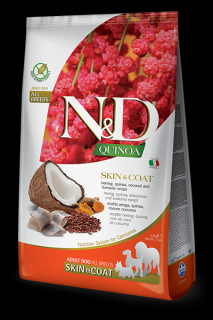 N&D Quinoa DOG Skin&Coat Herring & Coconut 2,5 kg